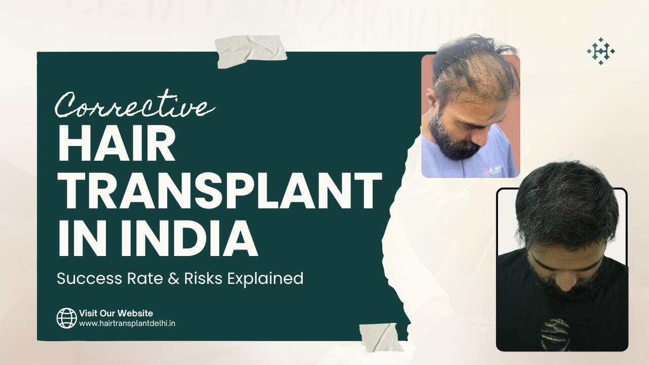 Everything You Need To Know About Corrective Hair Transplant